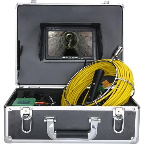 50M 1080P Drain Sewer Pipeline Industrial Endoscope Inspection Camera for Pipes