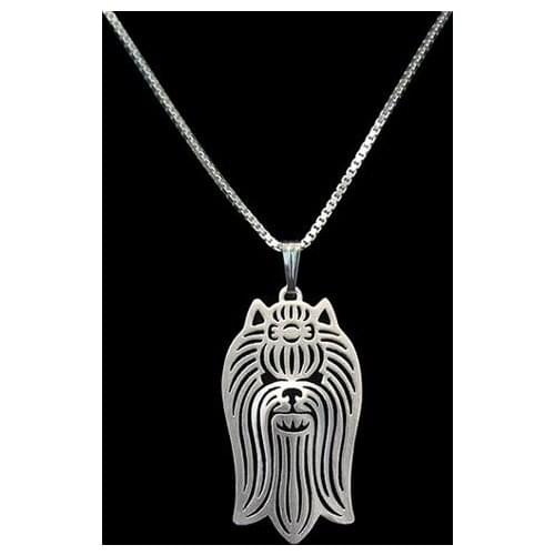 Drop shipping-Yorkshire Terrier Pendant Necklace