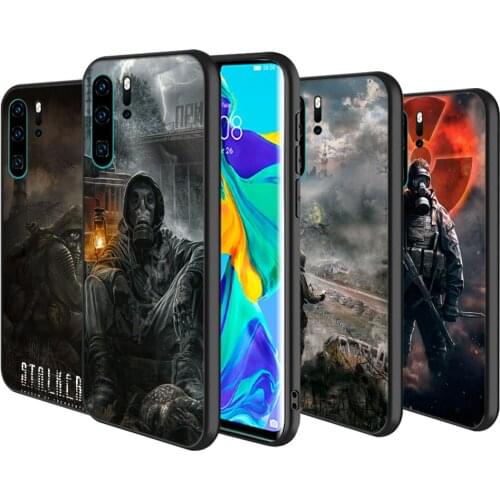 Silicone Cover Stalker Clear Sky For Huawei P40 P30 P20 Pro P10 P9 P8 Lite E Plus 2019 2017 Phone Case