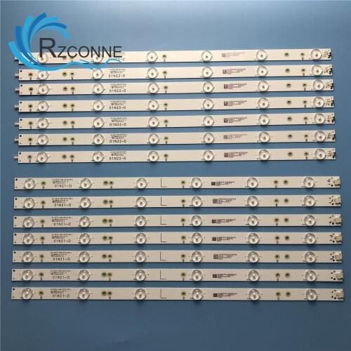 LED backlight strip 12 lamp for KD-49X6000D GJ-2K16-490-D712-P5-L R 01N21 01N22 TPT490U2 49PUS6401 49PUH6101 49PUH6101 LB49016