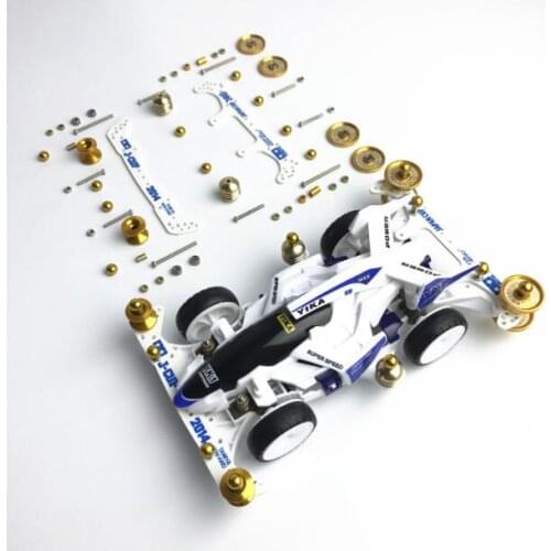 YIKA YK1 Mini 4WD Car Model MA Chassis with Self Made Modify Parts Set Starter Kit