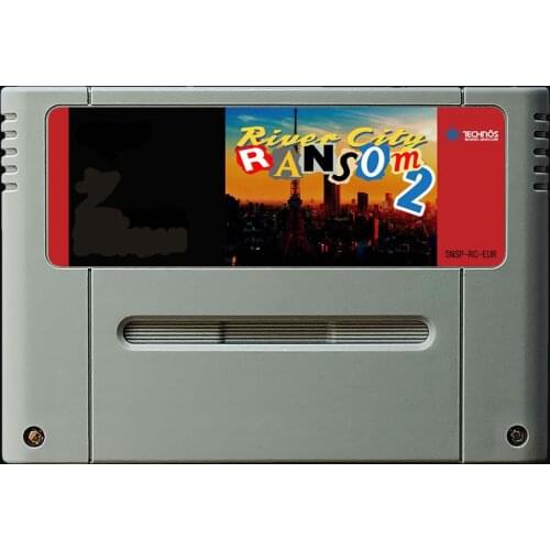 16Bit Games ** River City - RANSOM 2 ( PAL EUR Version!! English Language!! )