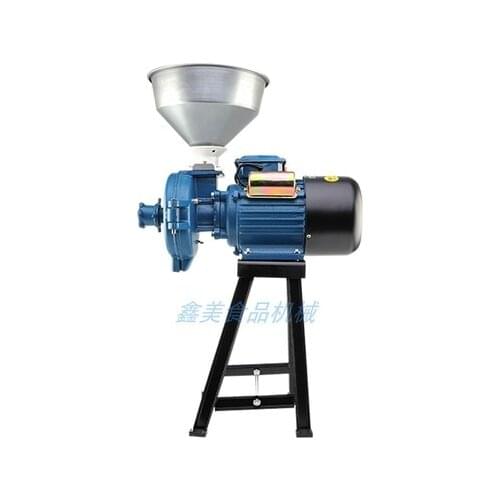 220V 2200W High Power Electric Feed Mill Wet and Dry Cereals Grinder Corn Grain Rice Coffee Wheat Flour Mill Grinding Machine