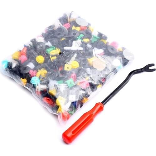 700Pcs + Tools Car Mixed Buckle Mixed Plastic Clamp Car Interior Fixed Door Fender Nylon Screw