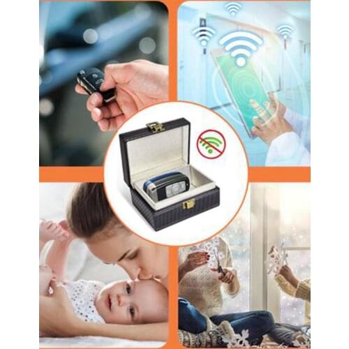 Car Key Signal Blocker Faraday Bag Anti Theft Car Keyless Signal Blocker Security RFID Keyless Fob RFID Blocking Pouch Case