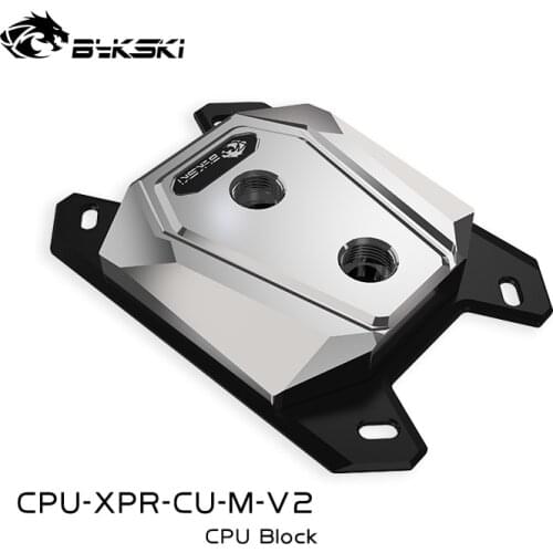 Bykski Water Cooler for RYZEN3600 RyzenAM3/AM4 TR4 / X570 CPU Water Block Cooling Copper Radiator