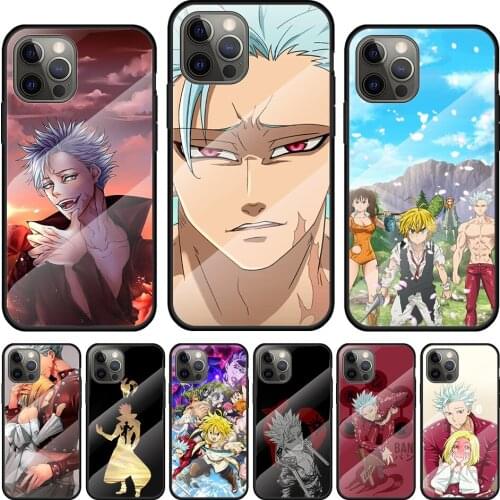 The Seven Deadly Sins Ban Tempered Glass Cover For Apple IPhone 12 Mini 11 Pro XS MAX XR X 8 7 6S 6 Plus Phone Case Coque