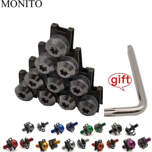 CNC Motorcycle Fairing Screws Custom Moto Body Spring Bolts For Honda MSX 125 CB650R CB125R XADV X ADV 750 X11 ST1300 Accessory