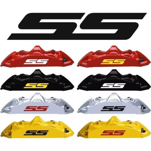 For Camaro SS Calipers Decal Hi Temp Vinyl Sticker Set Of 6 (Any Color) Car Styling