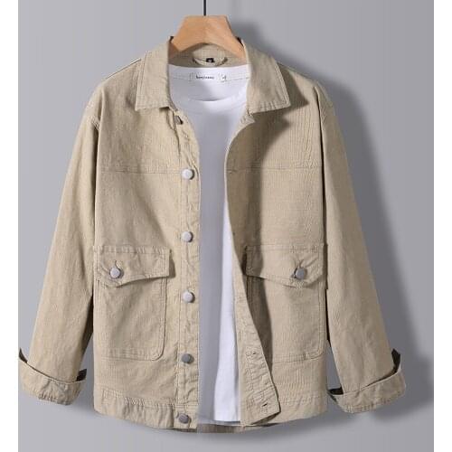 EAEOVNI Mens Corduroy Jackets