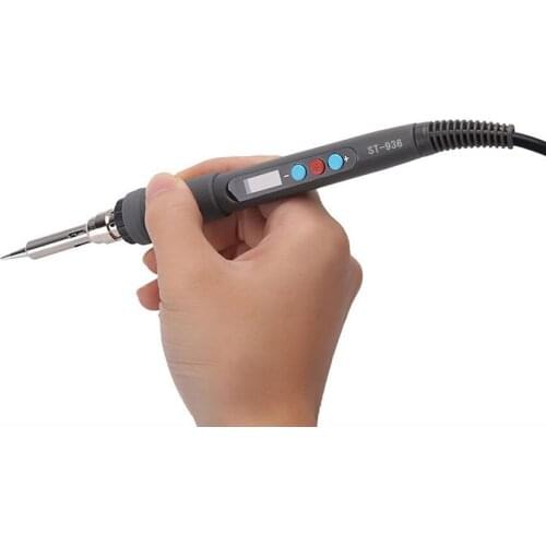 60W Electric Soldering Iron ST-936 LED Digital Adjustable Constant Temperature Display Hand-held Temperature Soldering Iron 936