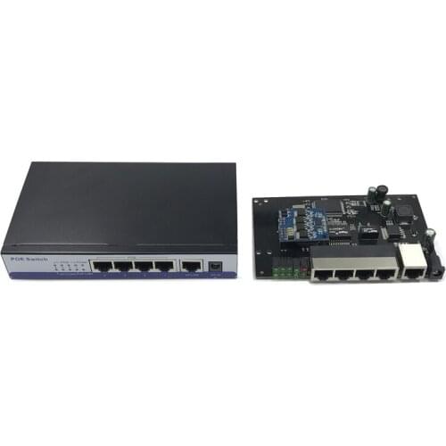 ANDDEAR-10/100 mbps rj45 switch poe 802.3af 5 port voeding 15.5 w voor ip camera nvr ip telefoon wifi access point poe switch