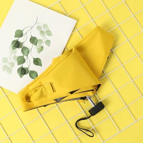 Mini Pocket Umbrella Portable Flat Rainy Umbrellas Folding Sun Umbrella Anti-UV Rainproof Traveling Rain Gear 5-Fold Parasol