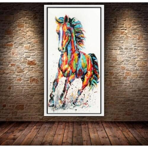 New 2020 Horse Diamond Painting Kits Handmade Needlework DIY Diamond Embroidery Animal Mosaic Rhinestone Picture