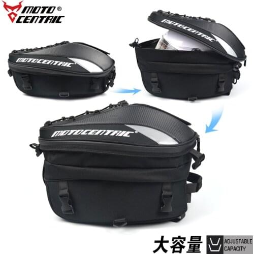New Waterproof Motorcycle Tail Bag Multi-functional Durable Rear Motorcycle Seat Bag High Capacity Motorcycle Rider bag Backpack