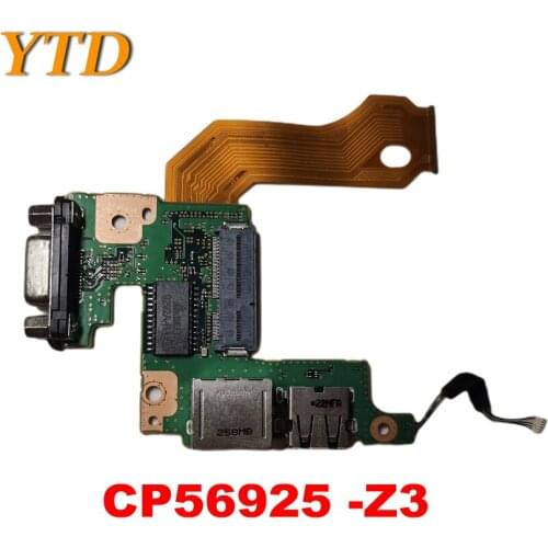 Original for Fujitsu LIFEBOOK T902 VGA Monitor LAN Ethernet USB Board CP56925 -Z3 tested good free shipping