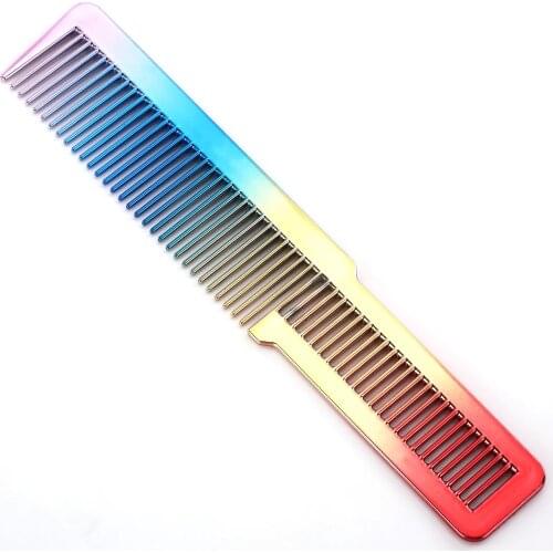 Portable Colourful Antistatic Hair Style Combs Hairdressing Salon Hairbrush