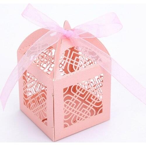 Merry Christmas Chocolate Gift Boxes Wedding Favors Candy Box Packaging Box For Cookie Chocolate Dessert 50pcs/lot