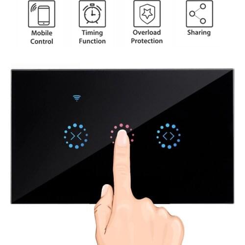 Ewelink APP US Smart Wifi Electric curtain switch Support Alexa Google Home for Electric MotorizedBlind Roller Shutter