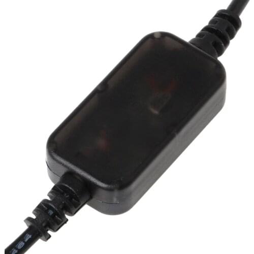 DC 5V USB to 12V Car Cigarette Lighter Socket Step Up Voltage Cable for DVR GPS 270B