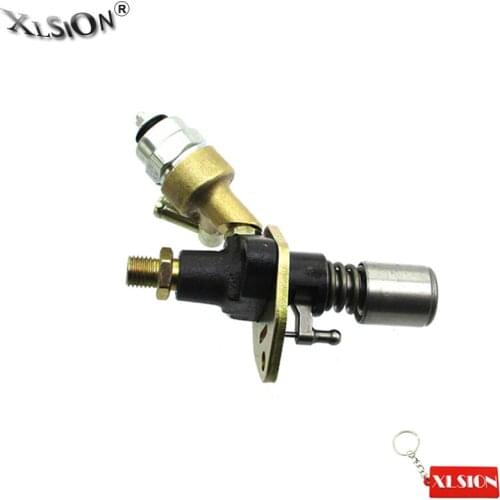 XLSION Aftermarket Fuel Pump With Solenoid Fits Yanmar Diesel Engine L100 186F 10HP Chinese Engine Motor