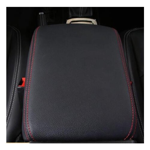For Hyundai Santa Fe 2006 2007 2008 2009 2010 2011 2012 Microfiber Leather Interior Center Console Armrest Box Protection Cover