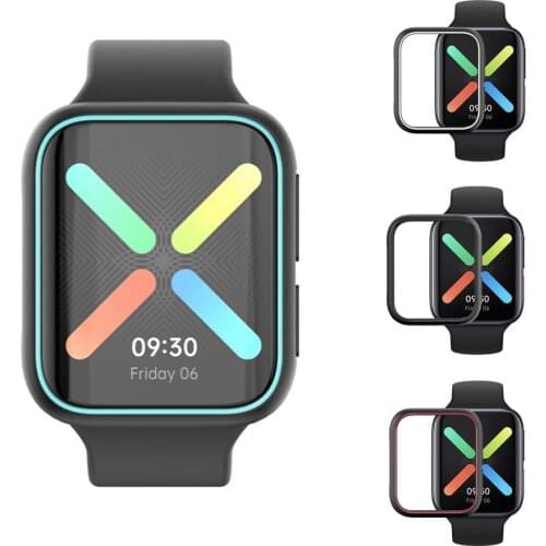 TPU Protective Cover Film for Oppo Watch Film 41mm 46mm Soft Full Screen Protector Film for OPPO Smart Watch 46 MM 2 Type