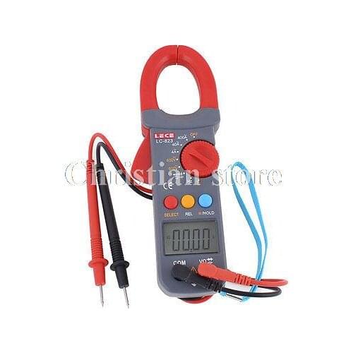 LCD Digital AC Voltage Amp Resistance Clamp Meter Multimeter Multimeter