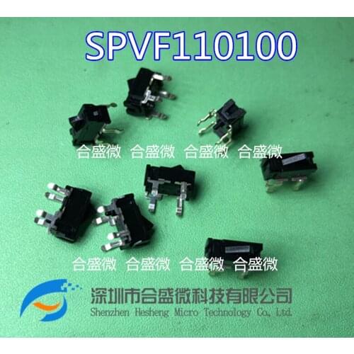 10PCS SPVF110100 vertical and horizontal small detection switch in-line 4 foot reset micro-motion