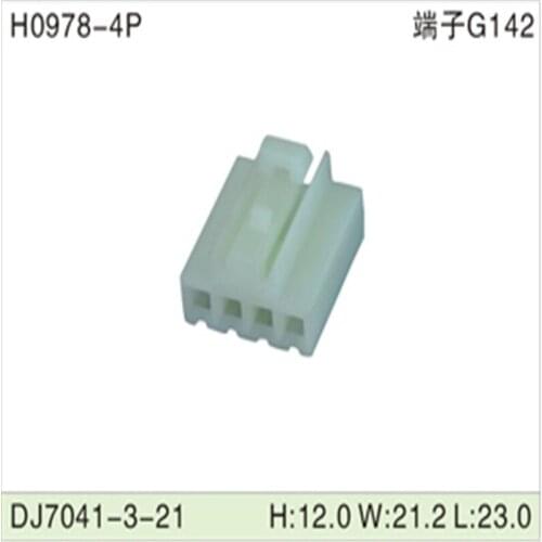 Free shipping 500pcs DJ7041-3-21 4Pin 3mm AMP Car Electrical Wire Connectors for VW,BMW,Audi,Toyota,NISSAN AND other