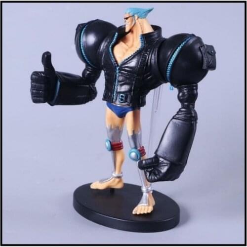20cm Franky PVC Action Figure One Piece Anime Collectible Figures Model gift