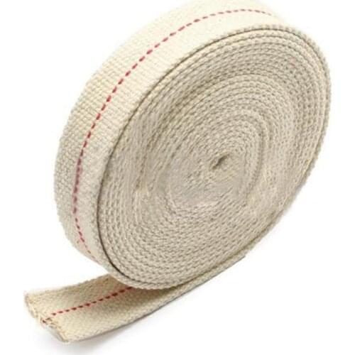 Flat Cotton Oil Lamp Wick Candle Wicks Smokeless Wax Pure Cotton Core DIY Candle Making For Kerosene Burner Stove Lighting