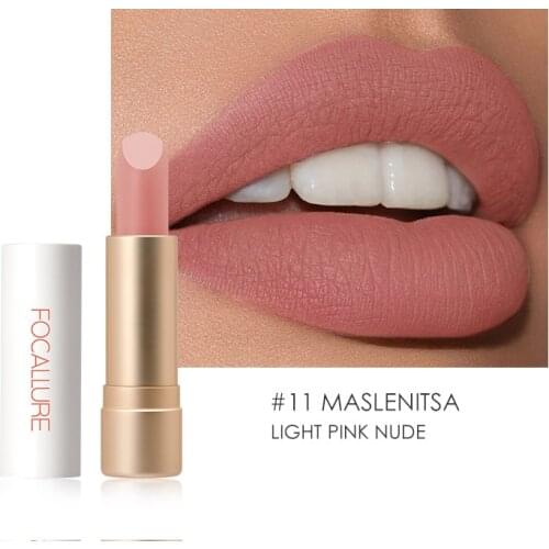 FOCALLURE maquiagem Staymax Powder Matte Lipstick Lip Gloss Lip Makeup Long-lasting Batom Lipbalm Pigment lip Cosmetic TSLM2