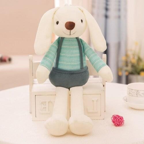 OCDAY Cute Rabbit Doll Plush Animals Stuffed Toys Pets Soft Kids Baby Rabbit Toys for Girls Children Birthday Gift Sleeping Doll