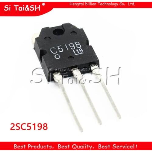 4PCS 2pairs 2SC5198 2SA1941 TO3P (2PCS A1941 + 2PCS C5198) TO-3P Transistor original authentic