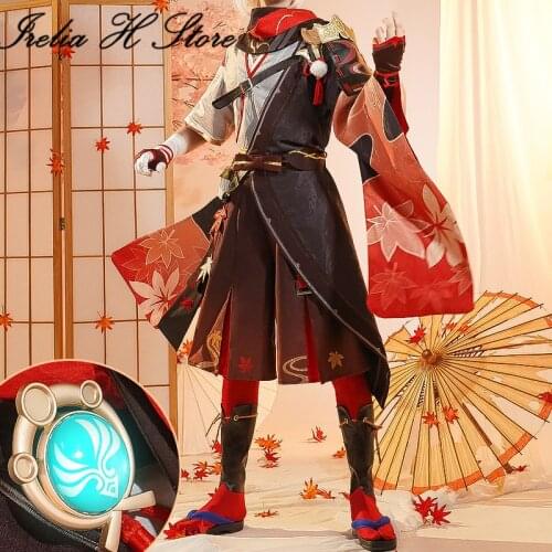 {pre-sale}Irelia H Store Game Cosplays Genshin Impact Kazuha Cosplay Costume Halloween Costumes