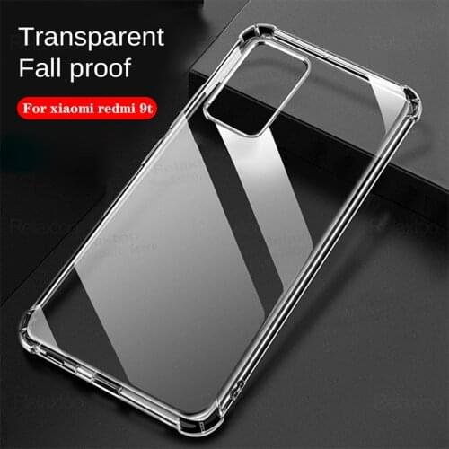 Redmi9t shockproof clear case For xiaomi redmi 9t redme 9 t t9 smartphone shell redmi 9t 2021 6.53'' clear phone covers coque