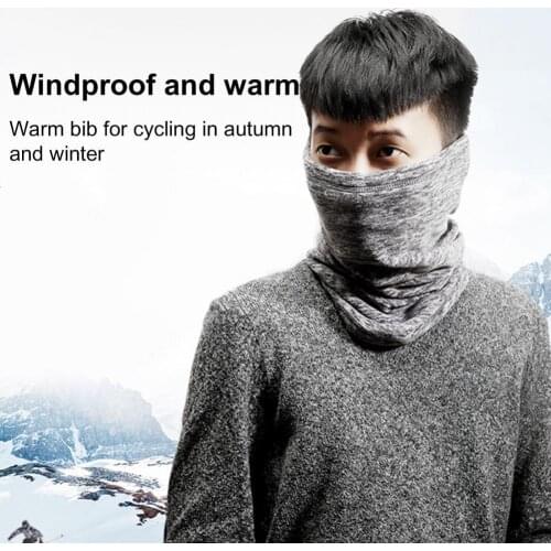 Cycling Neck Bandana Windproof Keep Warm Skin-Friendly Multifunctional Protection Scarf Neck Warmer Outdoor Hiking Sportwear