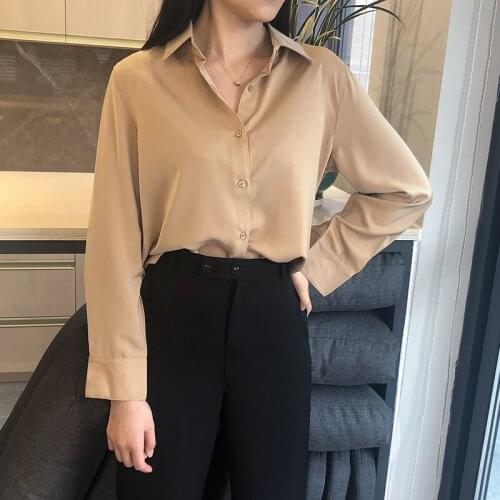 Shyslily Satin Blouses