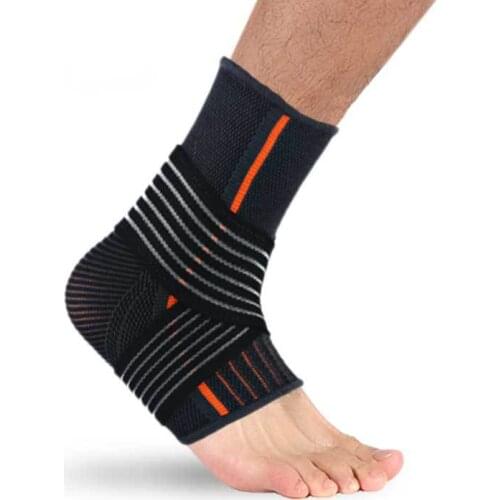 1 pcs Ankle Protector Braces Bandage Straps Sports Safety Supports Guard Adjustable Ankle Bandage Protection For Foot Sprain