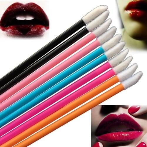 100Pcs/Bag Disposable Eyelash Extension Eyebrow Brush Mascara Wand Applicator Spoolers Eye Lashes Cosmetic Brushes Set Makeup