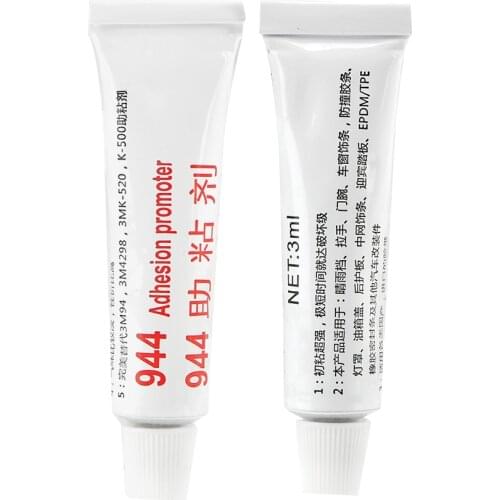 1PC 944 Adhesion Promoter 3ML Quick adhesive Glue Car Sticker Adhesive Tape Primer Double-sided Adhesive Tackifying Efficient
