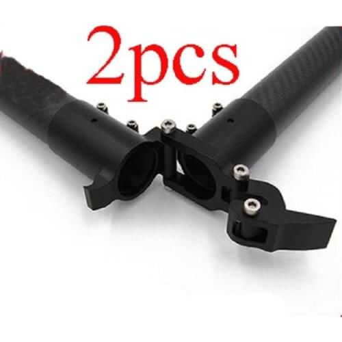 2Pcs Lateral Folding Arm Tube Joint25mm 30mm 35mm 40mm Hinge CNC Aluminum for Multi-Copter Drone