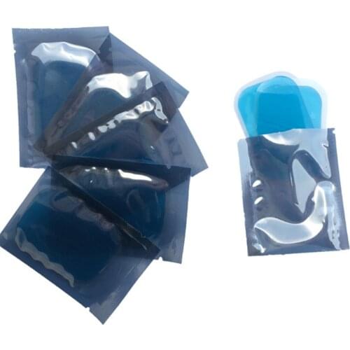 50/100pcs Massage Pads for EMS Trainer Abdominal ABS Weight Loss Hip Muscle Stimulator Exerciser Replacement Massager Gel Patch