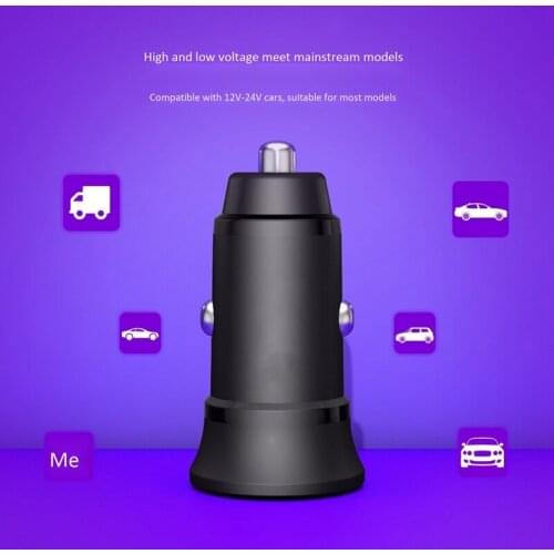 Car mobile phone charger flash charging USB truck universal compatible 5A fast charging cigarette lighter