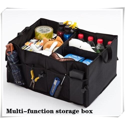 Car Styling Back-Up Storage Box For Mitsubishi Airtrek ASX Delica D5 Endeavor Montero Outlander 2 3 XL Pajero 2 4 Accessories