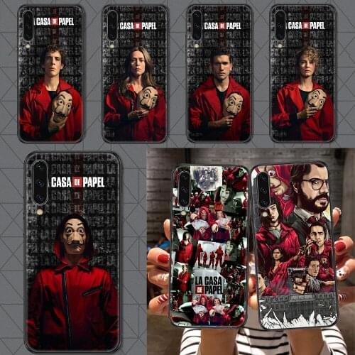Money Heist House Paper TV Phone case For Samsung Galaxy A 3 5 7 8 10 20 21 30 40 50 51 70 71 E S 2016 2018 4G black pretty