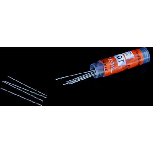 Drop Ship Multifunction 10 Pcs Tiny Micro HSS 0.7mm Straight Shank Twist Drilling Bit