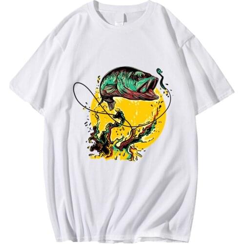 Anime Shirt Oversized T Shirt Graphic Fishing Graphic T Shirts Men Clothing T Shirts Men Harajuku Shirt New Arrival 2021