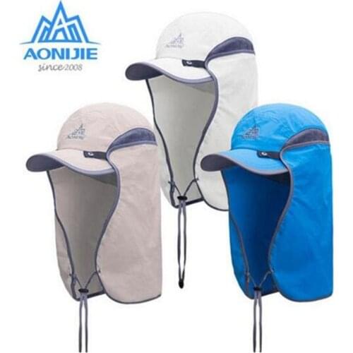 AONIJIE Summer Sun Hat UV Protection Men Women Hiking Cap Cycling Camping Fishing Foldable Sun Caps UV Sun Protection Hat
